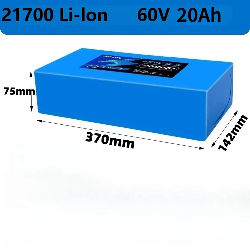 60V 30Ah 21700 Battery Pack - Paquete de Baterías de Litio Aleaivy