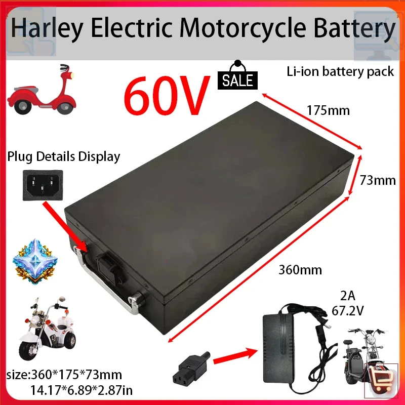 72V 30Ah Lifepo4 Battery Pack - Paquete de batería de iones de