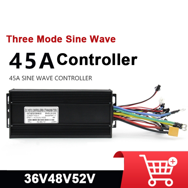 72V 45A Dual Controller - Controlador de onda sinusoidal 45A de
