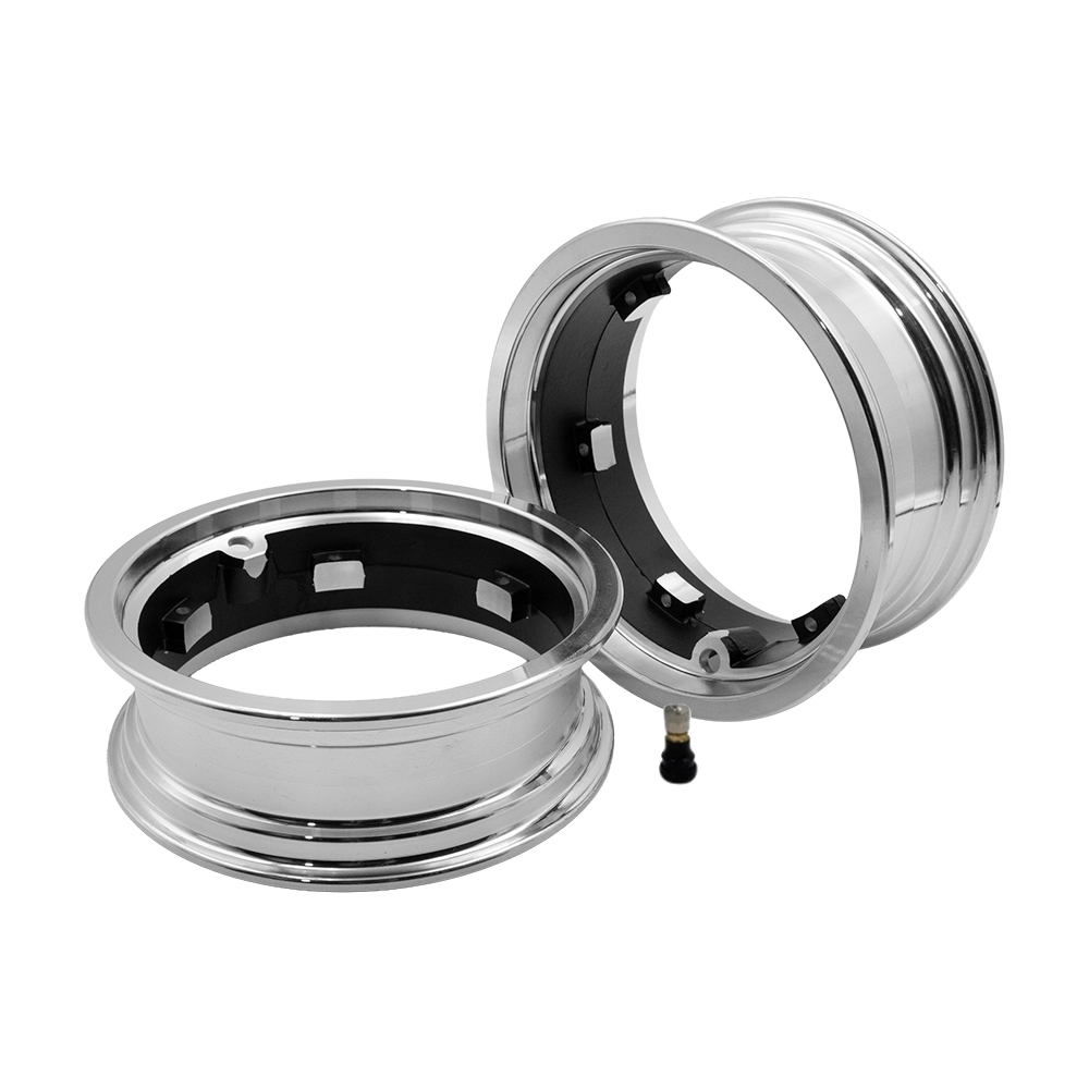 Split Rim 11 Inch Tubeless Wheel Hub - Rueda de Repuesto de Aleación de