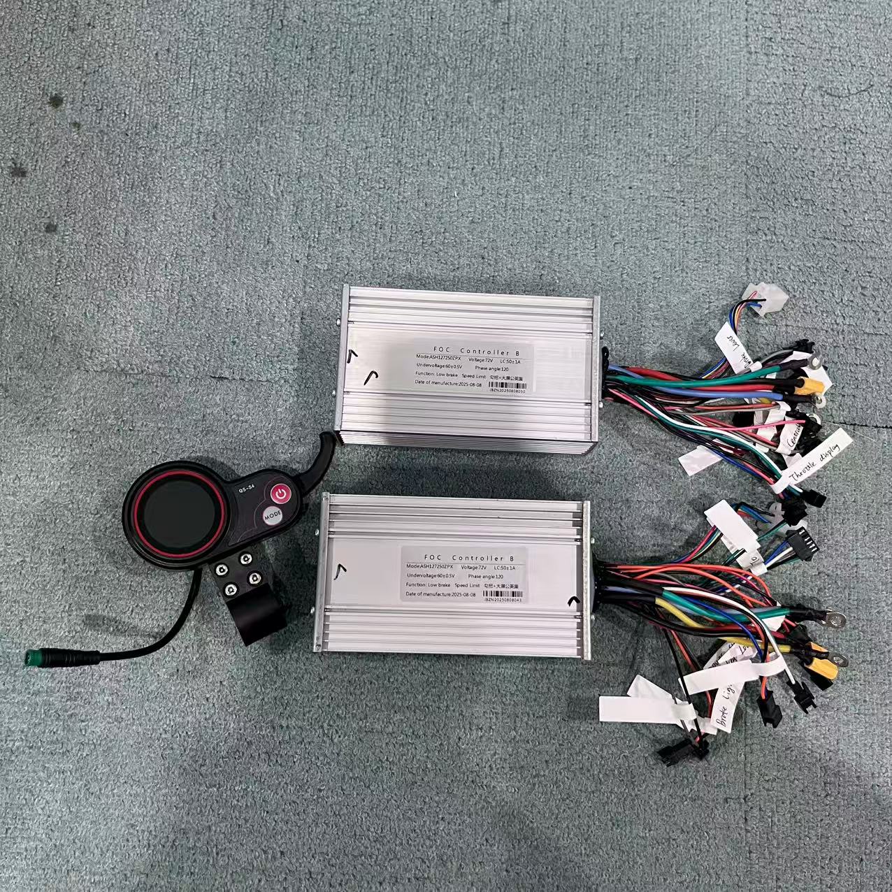 Controlador de velocidad FOC p - 72V 45A Dual Controller reseña y precio