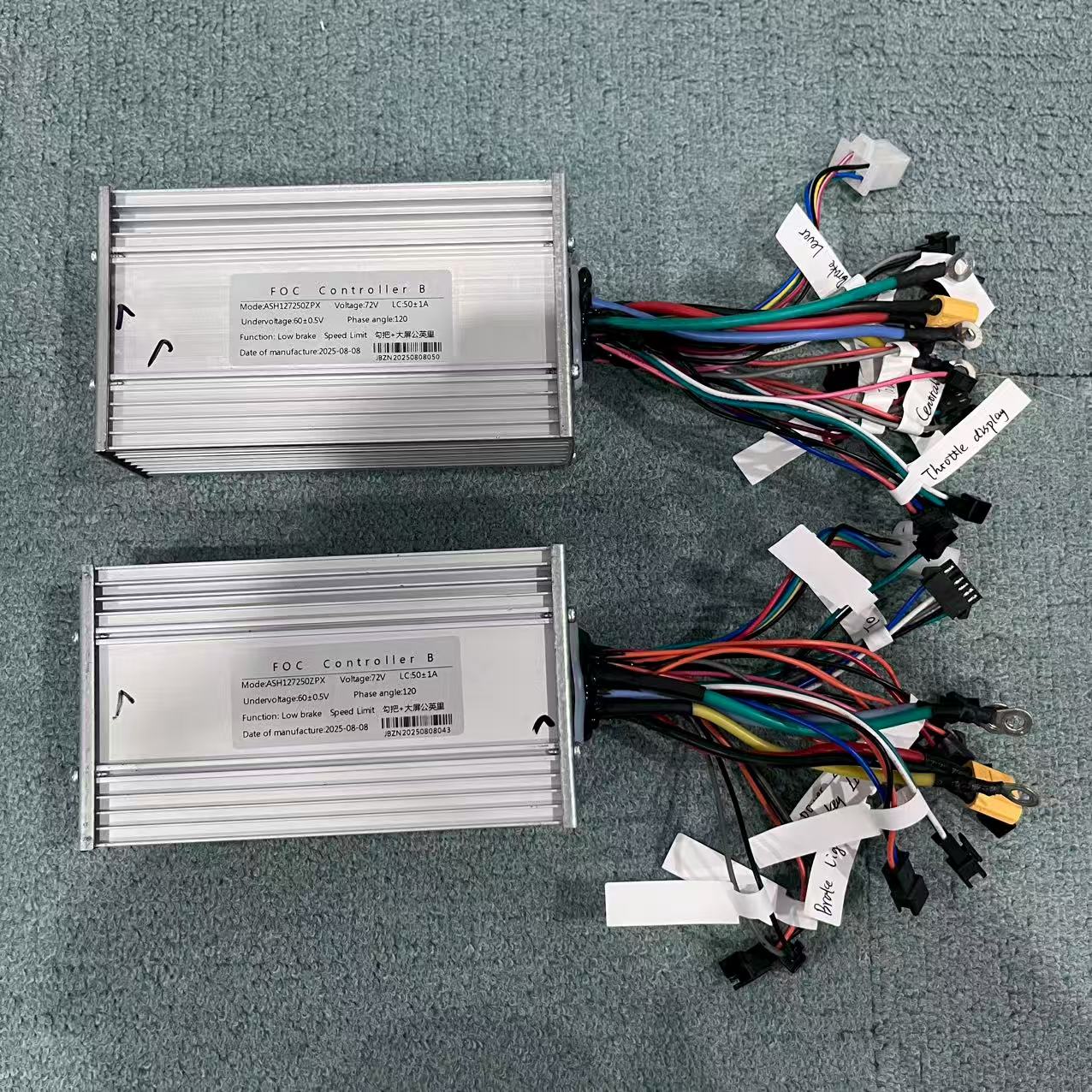 Controlador de velocidad FOC p - 72V 45A Dual Controller reseña y precio