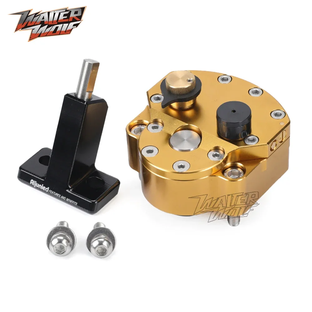 Abrazadera estabilizadora de a - Steering Damper Stabilizer Kit Cnc reseña y precio