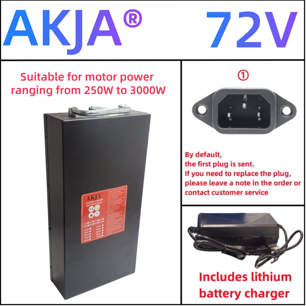 Transporte rápido al aire 72V  - 72V 30Ah Lifepo4 Battery Pack reseña y precio