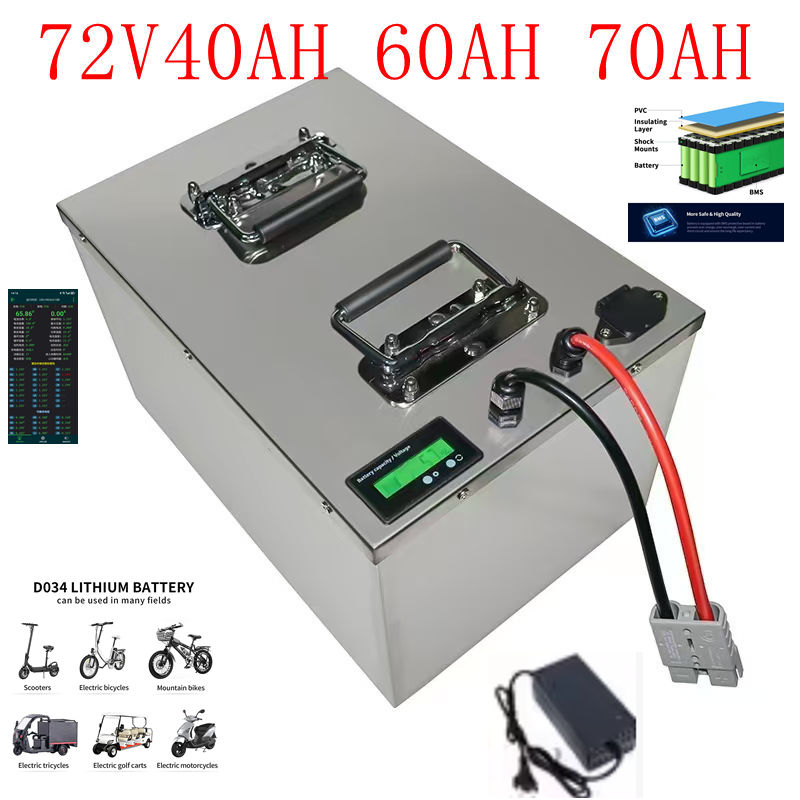 Batería de Iones de Litio de 7 - 72V 30Ah Lifepo4 Battery Pack reseña y precio