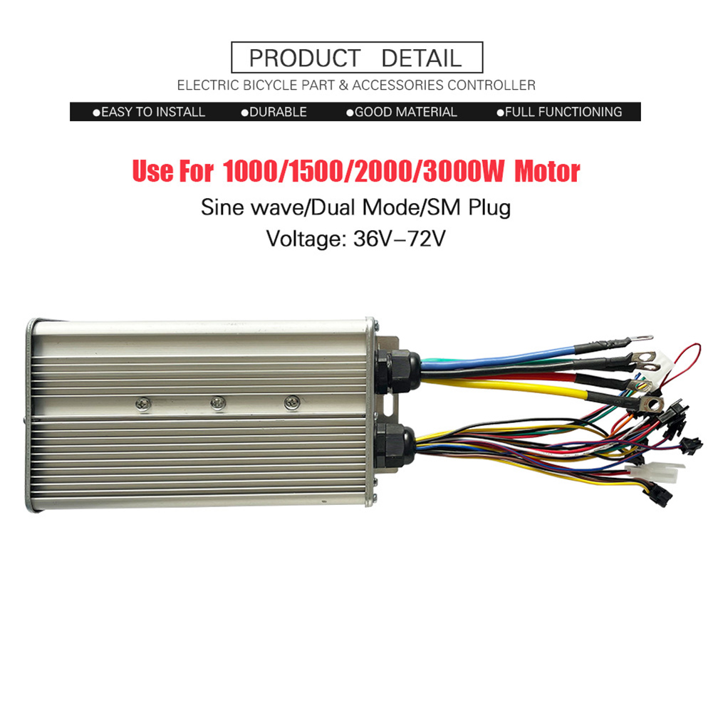 Controlador de motor dual JN-6 - 72V 45A Dual Controller reseña y precio