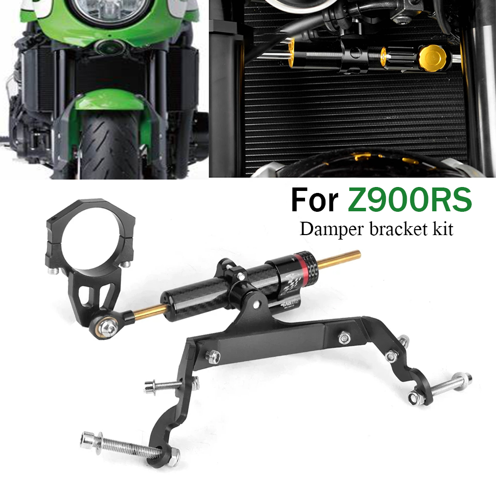 Para Kawasaki Z900RS z900rs Z  - Steering Damper Stabilizer Kit Cnc reseña y precio